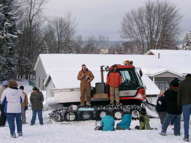 Blessing the Sleds